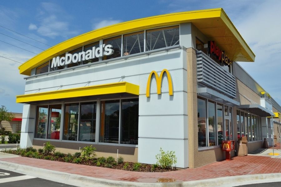 McDonald's outlet in Florida, USA