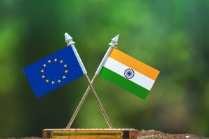India EU flag