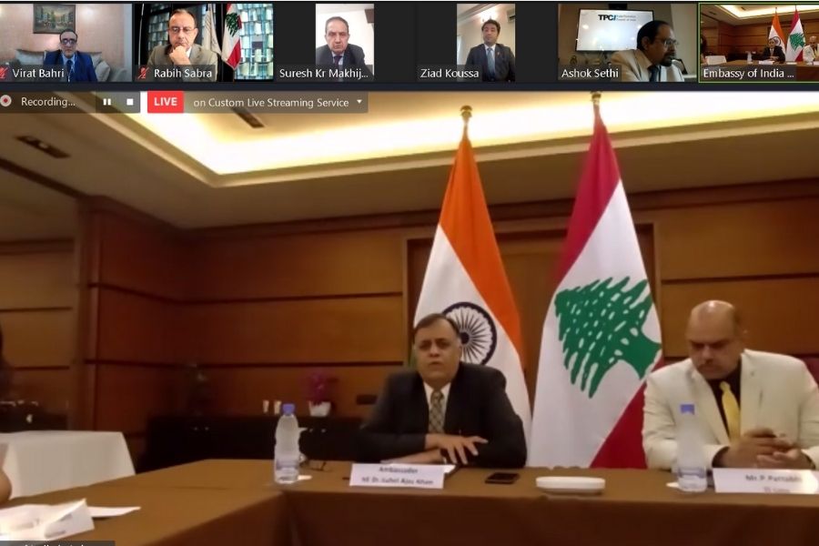 India Lebanon meeting image 900x600