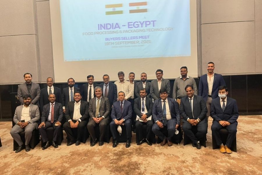 India-Egypt group picture